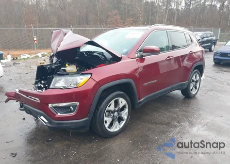 2021 Jeep Compass Limited 4X4 from USA, damaged, VIN 3C4NJDCB3MT602911